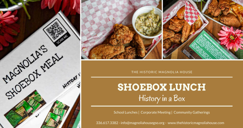 The Historic Magnolia House Shoebox Meal