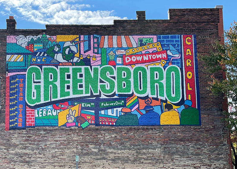 Greensboro Welcome Mural